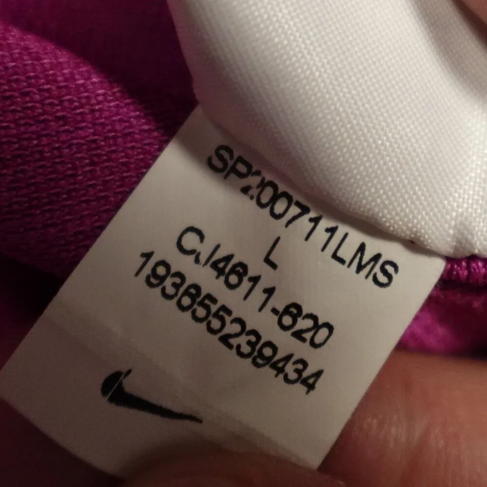Nike Pro Dri-FIT Training Tee Men’s Large Pink Short Sleeve‎ Athletic Shirt